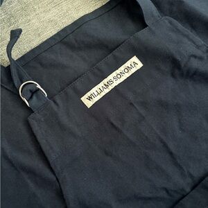 Williams Sonoma Navy Apron
